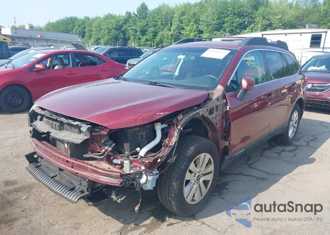 2016 Subaru Outback 2.5I Premium z USA, uszkodzony, nr VIN 4S4BSACC9G3302616